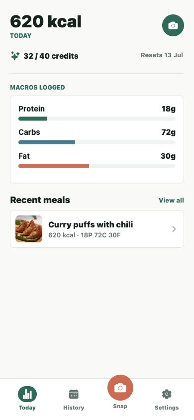 JomKal today dashboard screenshot